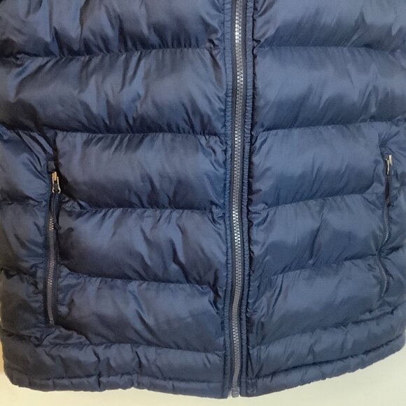Columbia Puffer Vest Navy Medium Vest Unisex - Picture 3 of 7